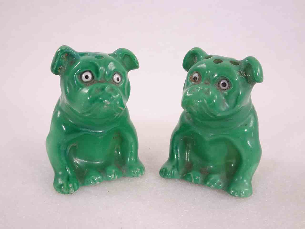 51444 Goebel sitting bulldogs salt and pepper shakers